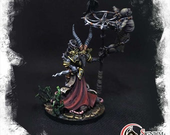DnD Characters Plague Doctor, Cleric Dungeons and Dragons, Valerio the Merciful, the Gravedigger, Fantasy Miniatures 32mm 28mm Miniatures