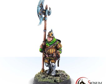 Pathfinder Gift Fantasy Miniatures Boris the Potbelly Miniature Roleplaying 3D Printed, Armored Guards Dungeons and Dragons Miniatures