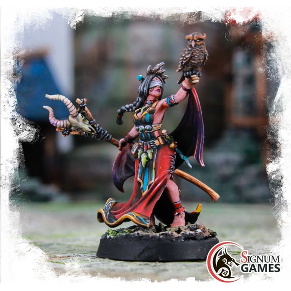 Fernesia, the Blind Sorceress, Human Female Mage Sorcerer