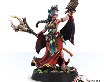 Fernesia, the Blind Sorceress, Human Female Mage Sorcerer Warlock