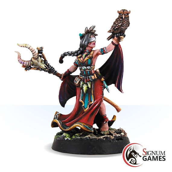 Fernesia, the Blind Sorceress, Human Female Mage Sorcerer Warlock