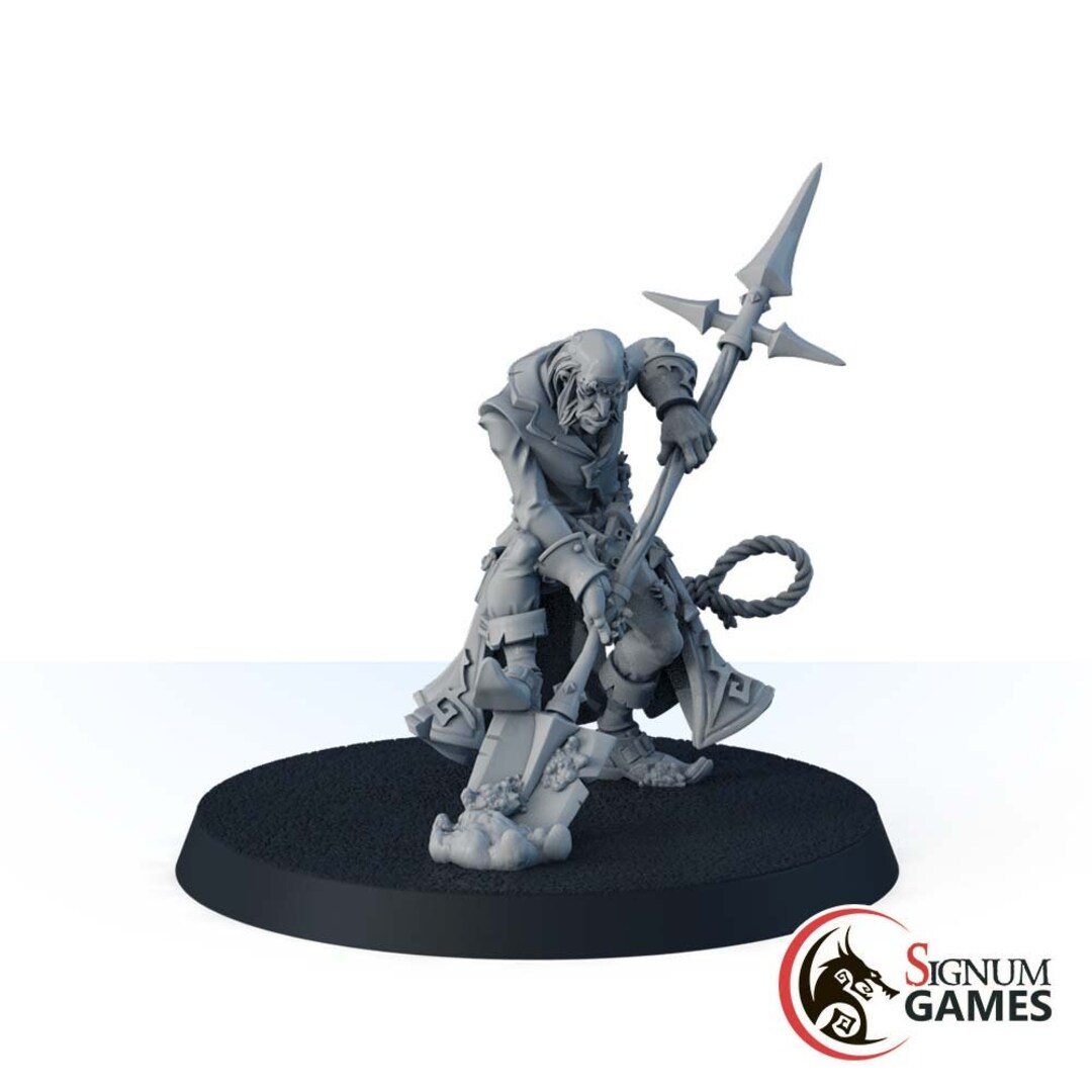 Halloween DND Fantasy Miniatures Gravedigger at Work, TTRPG Figures ...