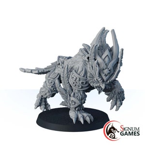 Fantasieminiaturen, Mighty Owlbear, Beastman-miniaturen, cadeau-idee DnD, Owlbear Miniature Dungeons and Dragons