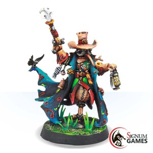 Sheriff Miniature, Action statuette Figurine collectibles, Keeper of the Field, Holy Gunslinger, Epic Miniatures, Dungeons & Dragons