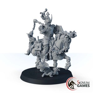 Baronial Knight with Morgenstern Fantasy Miniatures Commander Knight Miniatures Tabletop Miniature DnD Great Gift Idea DnD
