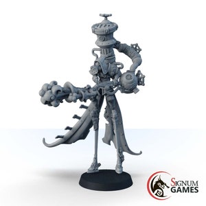 Lutador Humano da Liga dos Médicos da Peste (Miniatura), Miniatura de RPG de Mesa, Dungeons and Dragons, Renato, o Limpador a Vapor, Miniaturas 3D em Resina