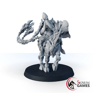 Fantasy Miniatures Lestaris, Mistress of Nightmares Mind Flayer, Illithid unbemalte Miniatur Dungeons and Dragons 3D Harz gedruckt