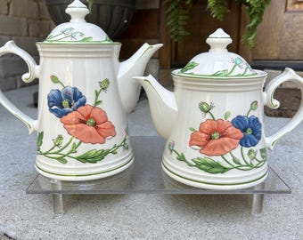 VILLEROY & BOCH 花のプレート5枚 Villeroy & Boch Jardin D'alsace Fleur 5-piece Place Setting - Etsy
