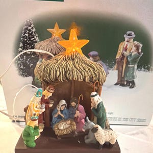Dept 56 Nativity Set - Etsy