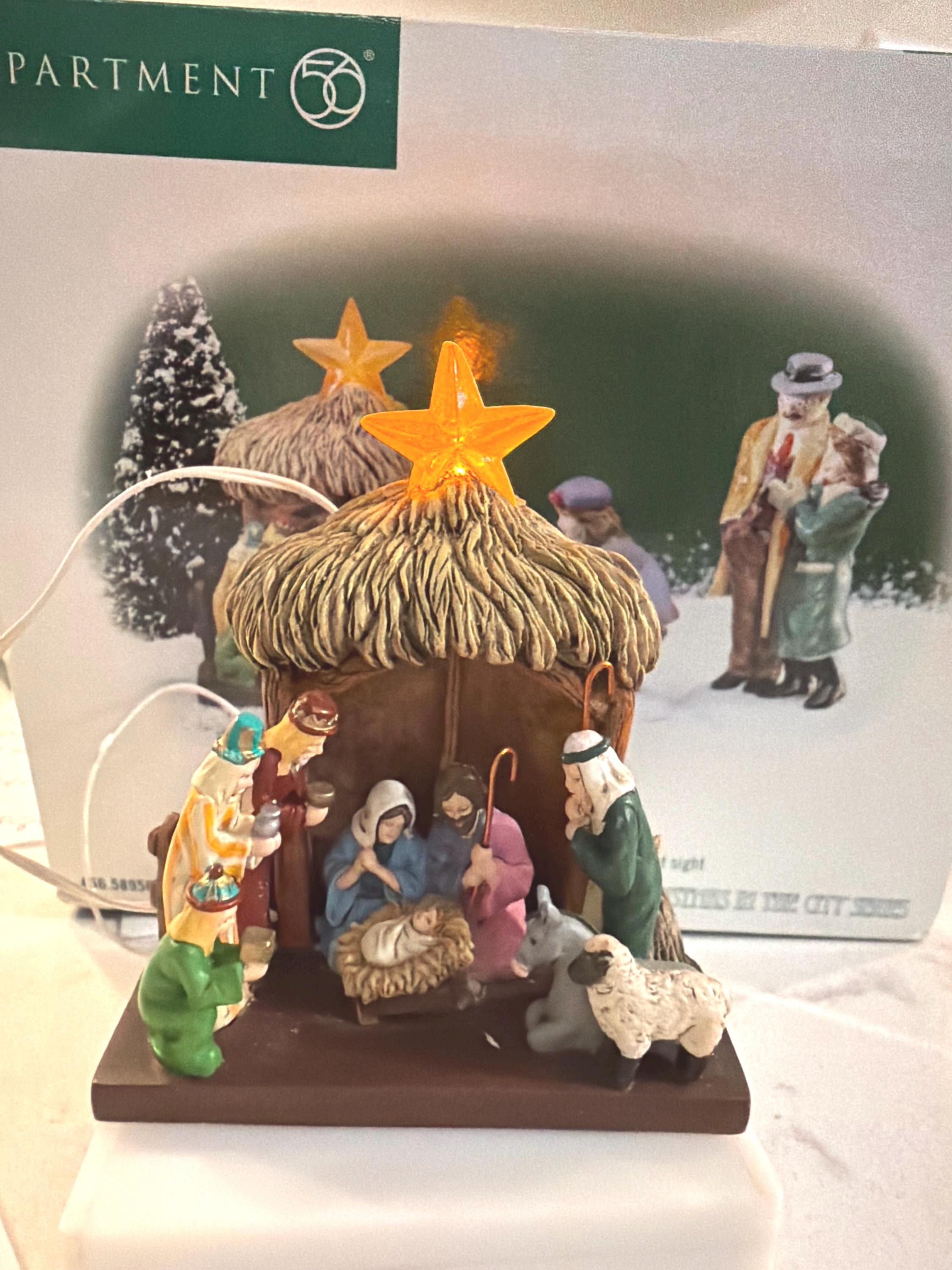 Dept 56 Nativity Set - Etsy