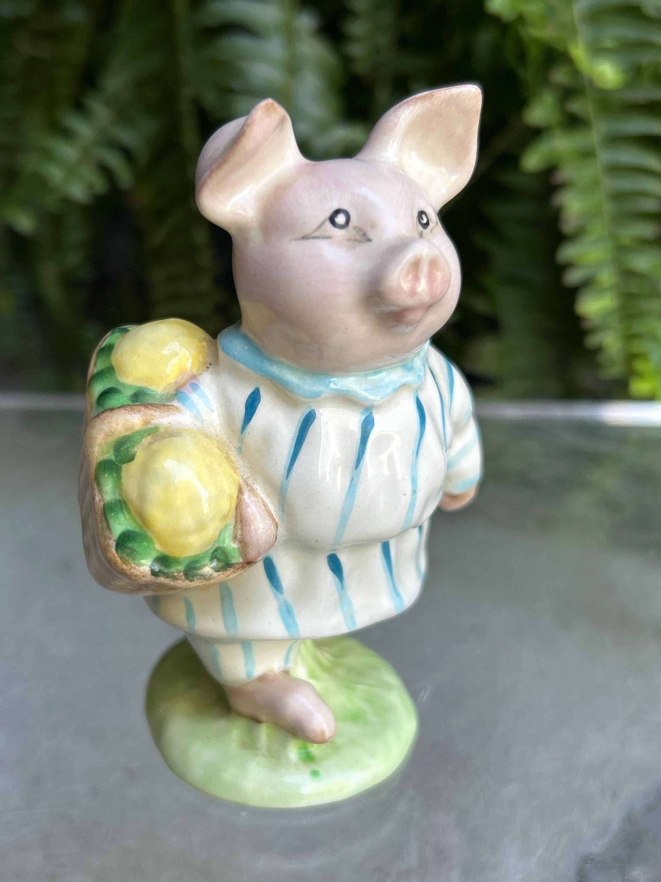 Beatrix Potter Figurine Gold Oval - Etsy