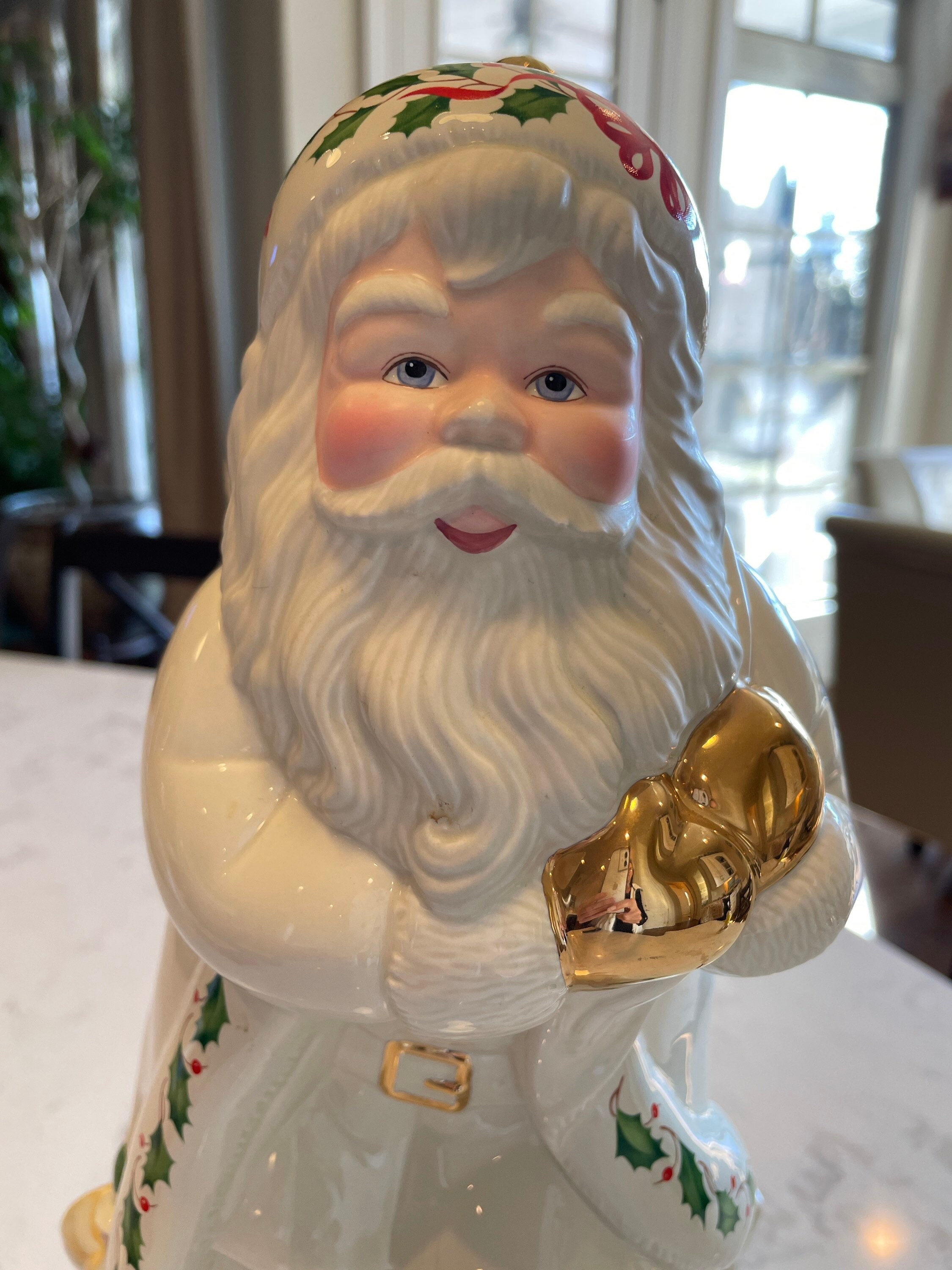 Lenox Holiday Figural Cookie Jar