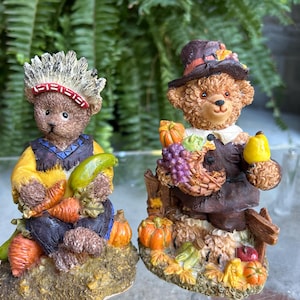 Vintage Native Figurine Indians - Etsy