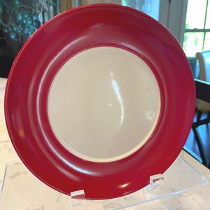 WAECHTERSBACH Red Ivory Salad, Dessert plate Made in Germany