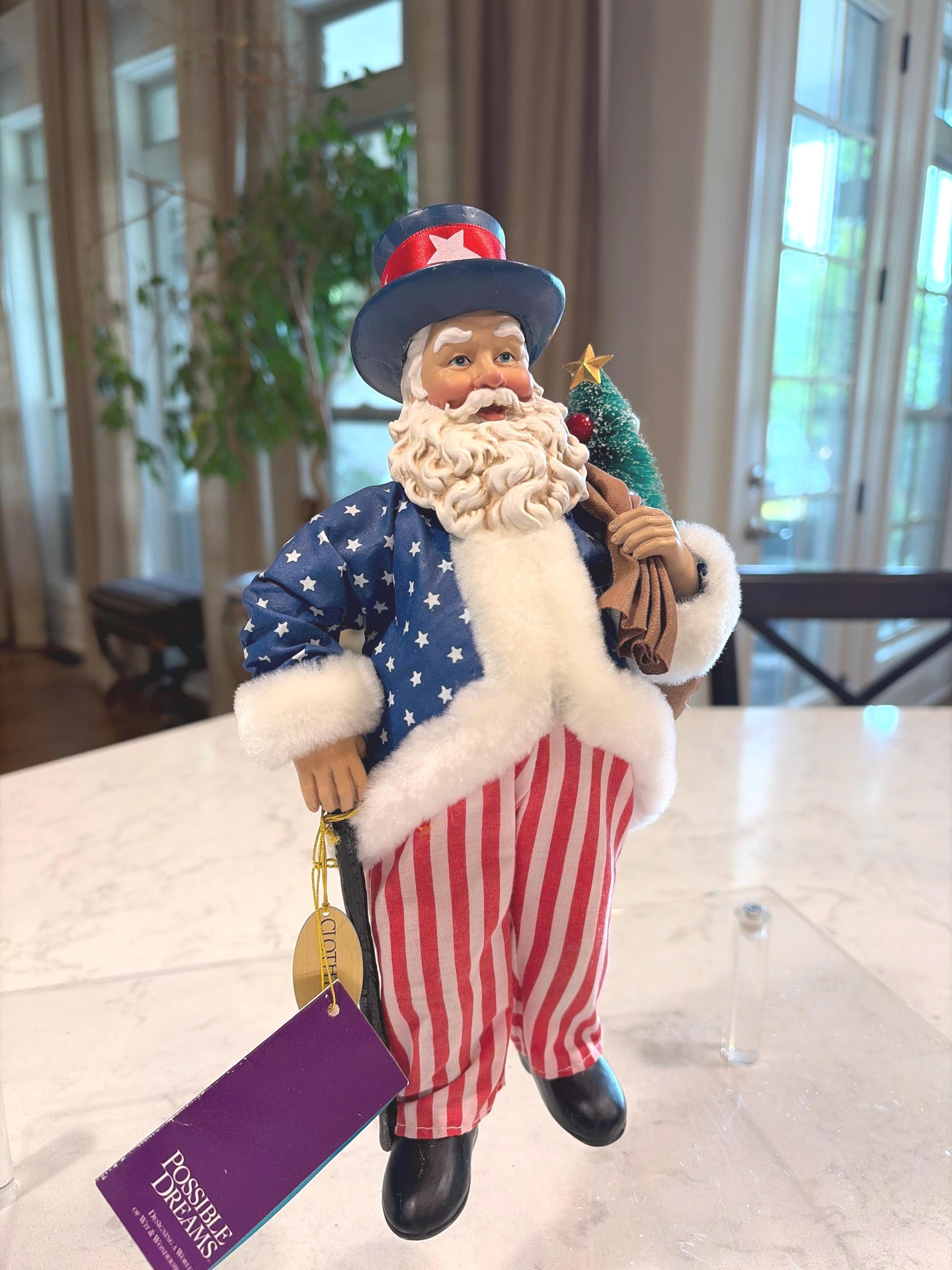 Retired Possible Dreams Santa - Etsy