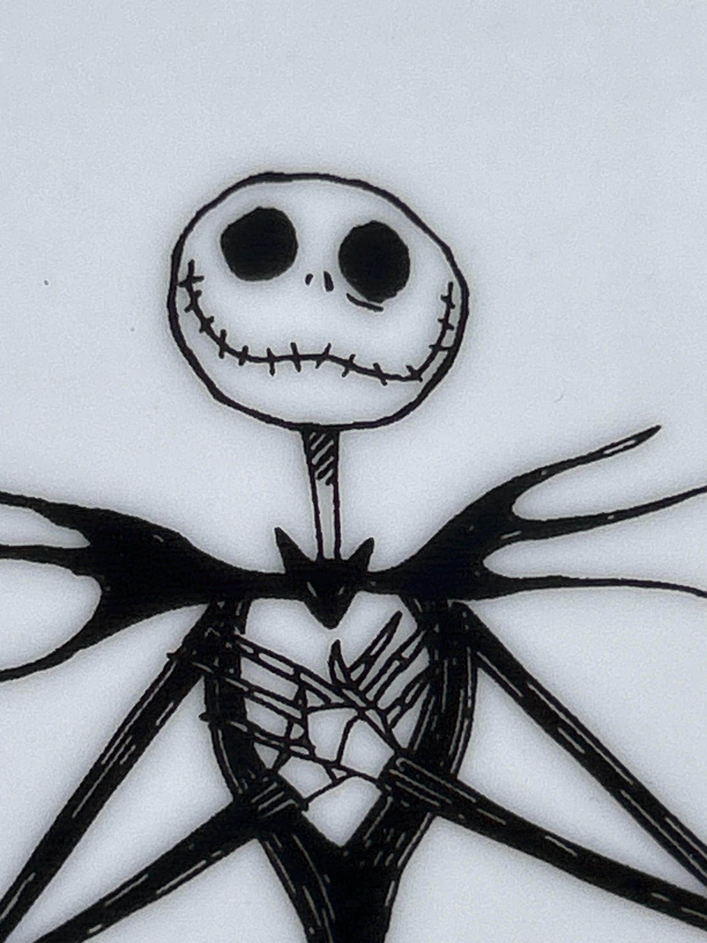 Horror Car Decal Jack Skellington, Jack Skellington The