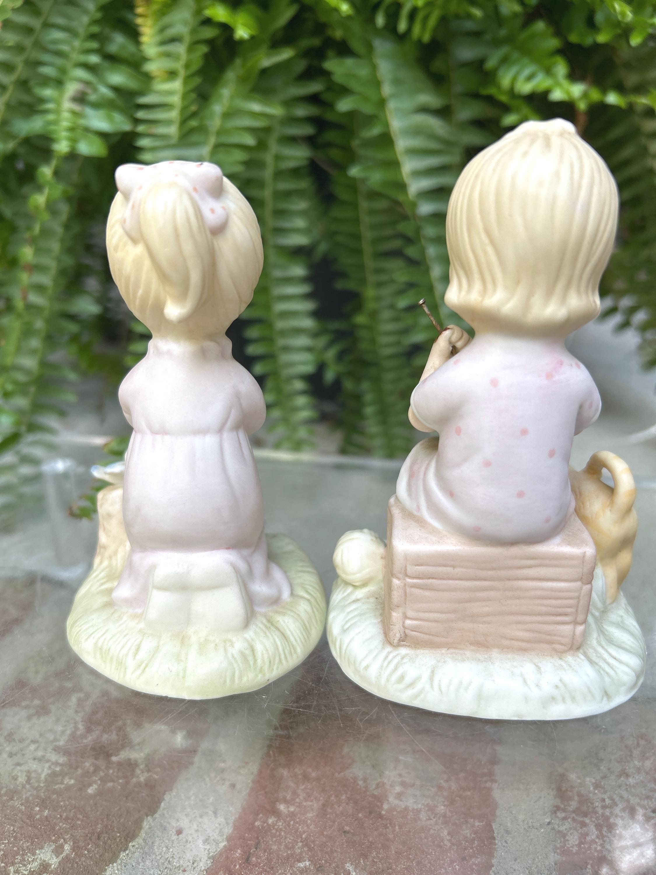 Vintage Lefton the Christopher Collection Porcelain Figurine, Girl ...