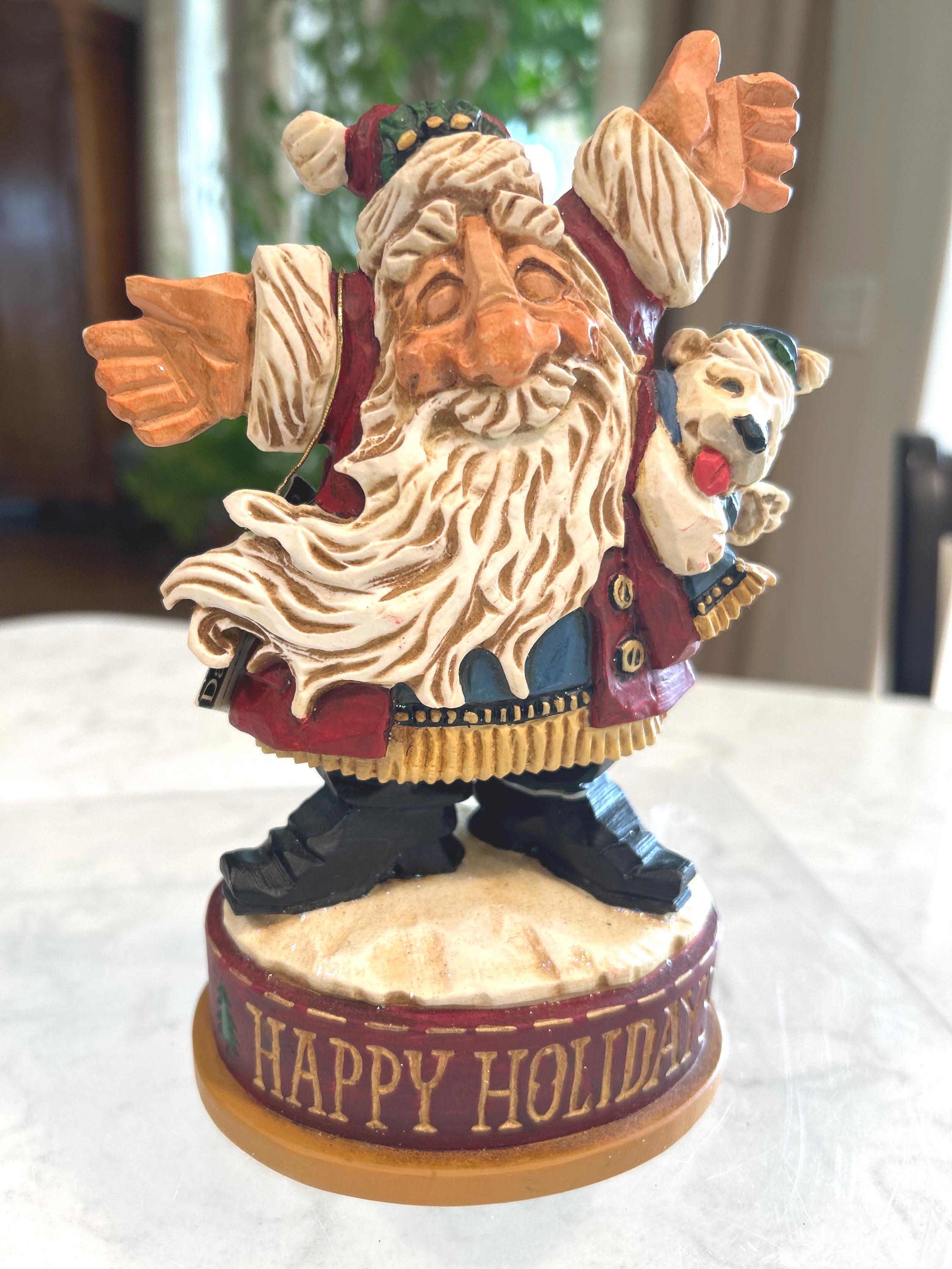 David Frykman Portfolio Vintage Christmas Santa Claus & Polar Bear