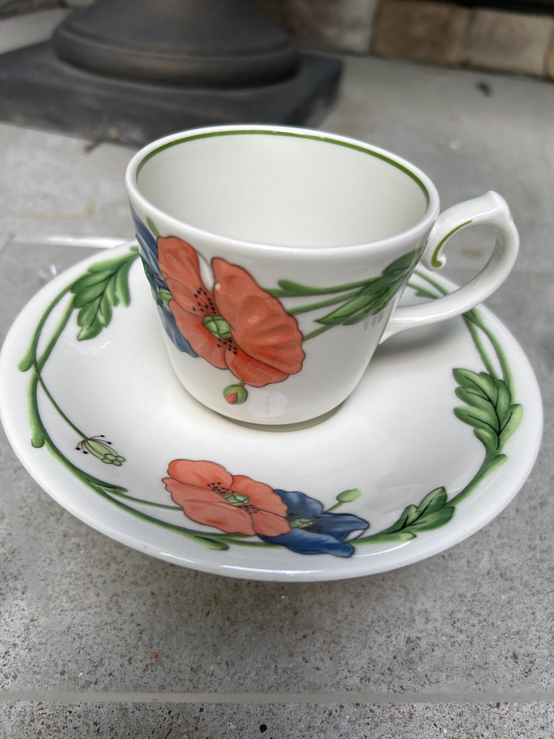 Villeroy & Boch Amapola 皿24.5cm 4枚セット Amazon.com | Villeroy & Boch Amapola Salad Plate: Salad Plates