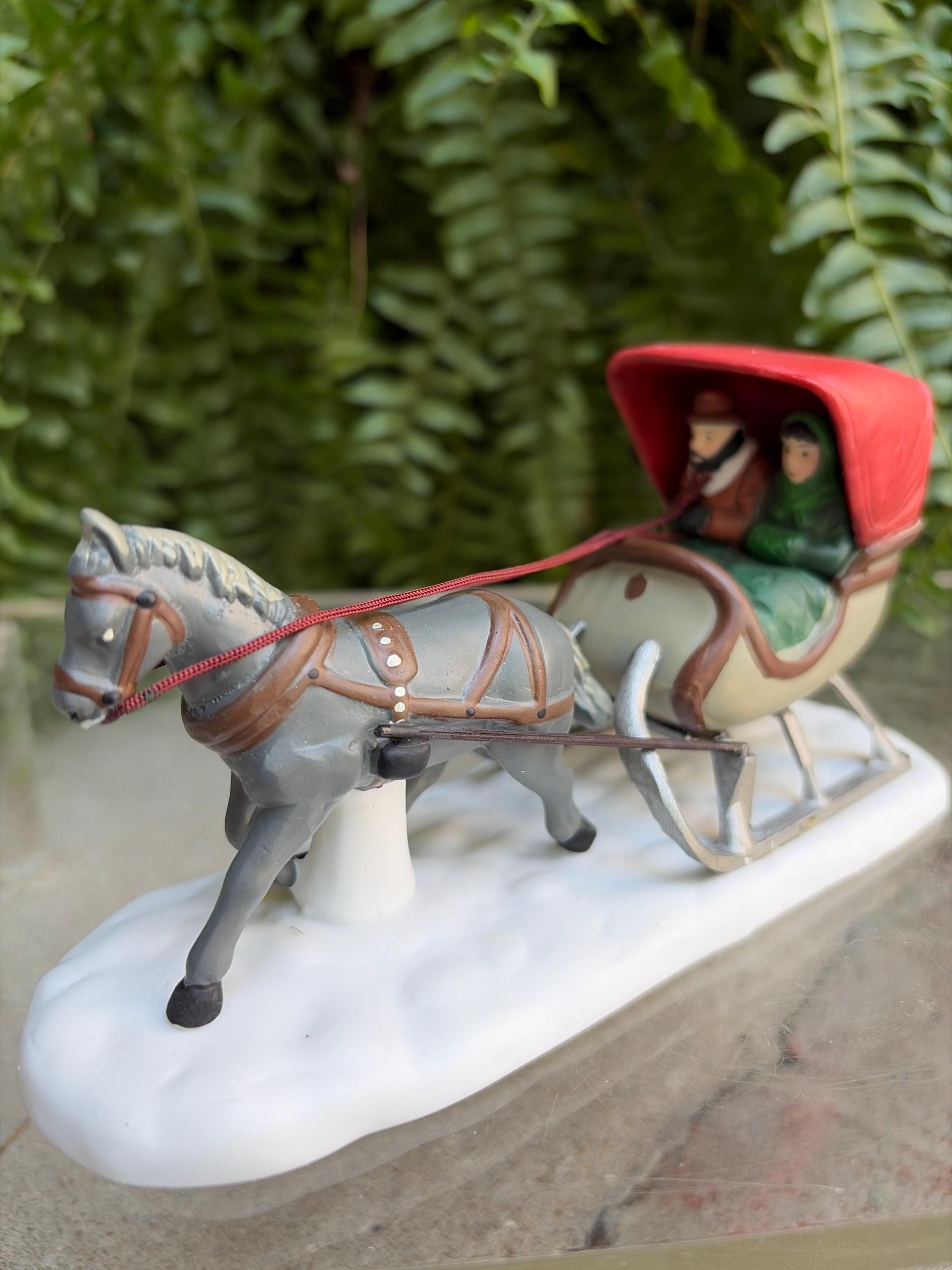 Dickens Village Horse and Carriage - Etsy