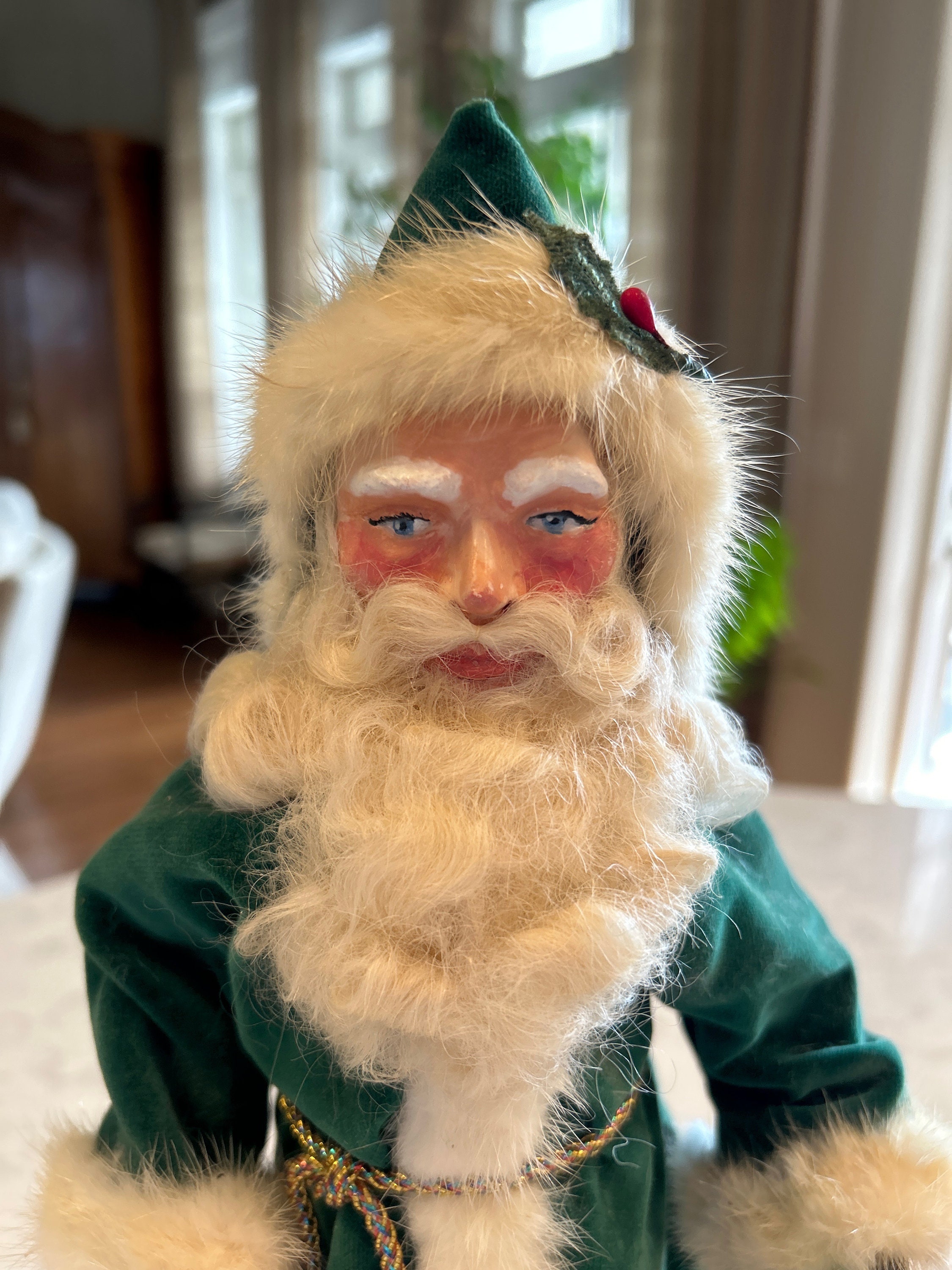 Green Santa Robe Etsy