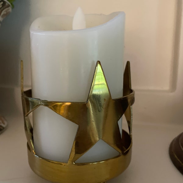 Star Candle Holder Etsy