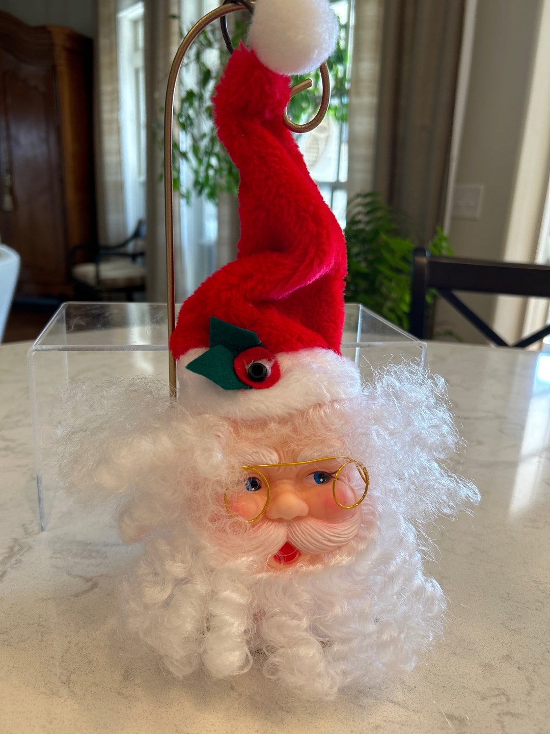 Vintage Christmas Singing Santa Sancho 1989 Taiwan Sings 