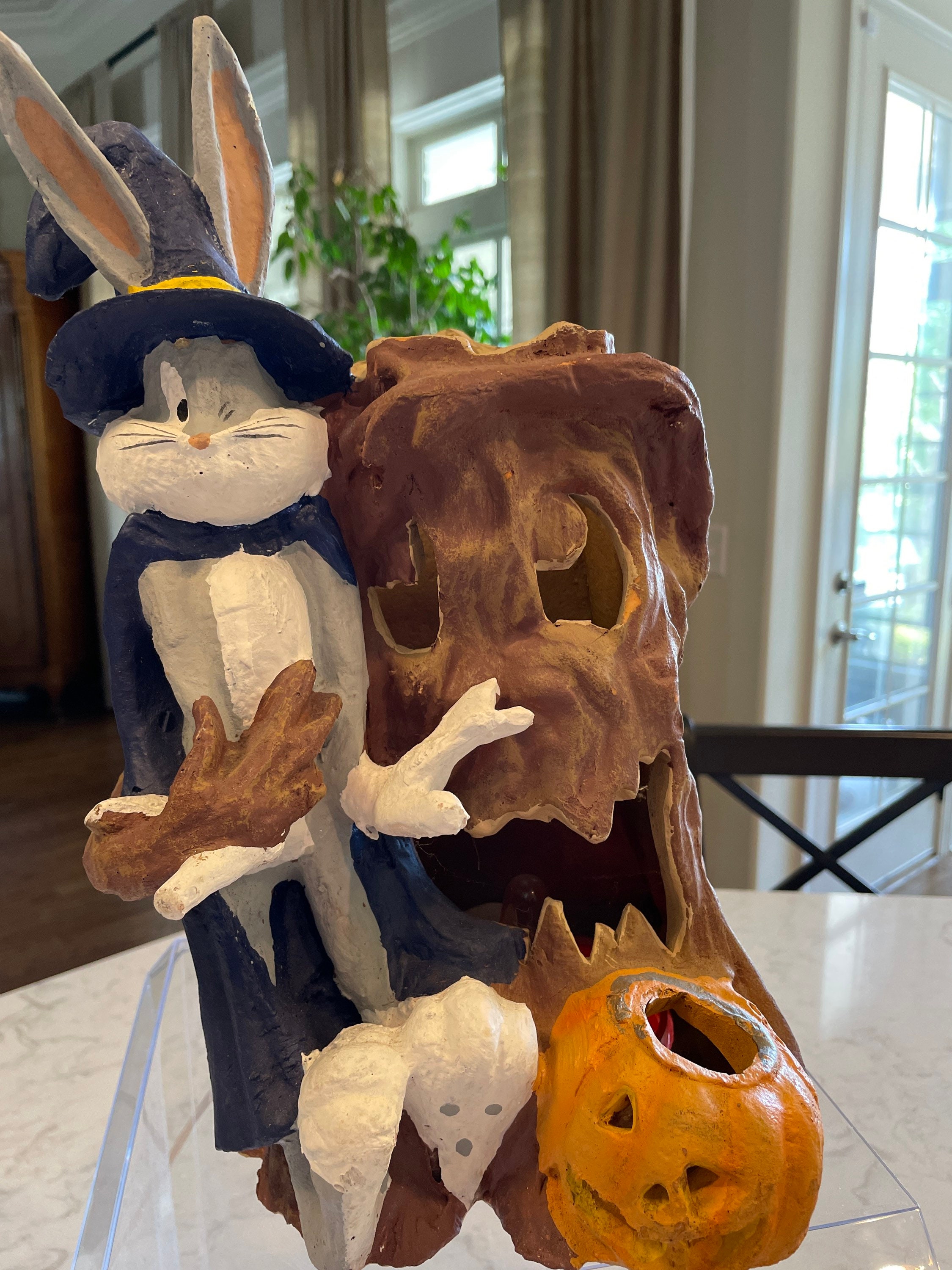 Cute Halloween 1997 Looney Tunes Halloween Foam Light up Blow Mold