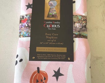 Cute Halloween Ghosts Tablecloths, Napkins Little Boo Halloween Party Decoration, Halloween Tablecloth Halloween Napkins New, Unsed