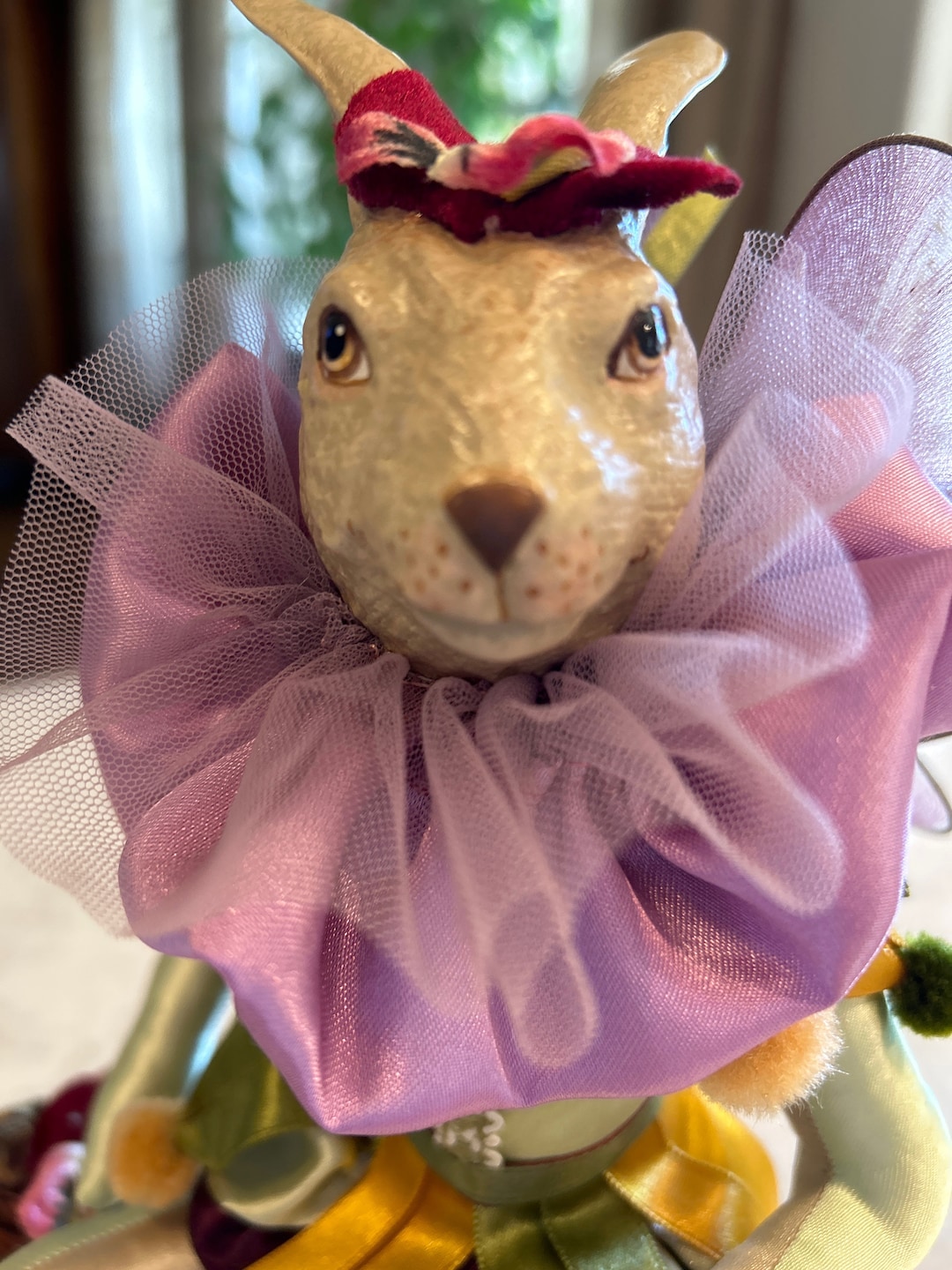 Katherine's Collection Wayne Kleski Bunny Rabbit Fairy Harlequin Doll W ...