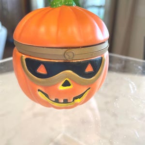 Department 56 Halloween Ceramic Hinged  Bat Box " You Old Bat" OR  Hinged Masked Jack O Lantern Box "Boo" Cute Halloween Retired Dept 56 HTF