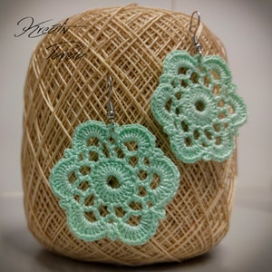 Crochet Earring Pattern