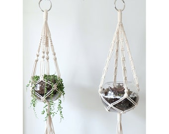 Cotton Macrame Plant Hanger