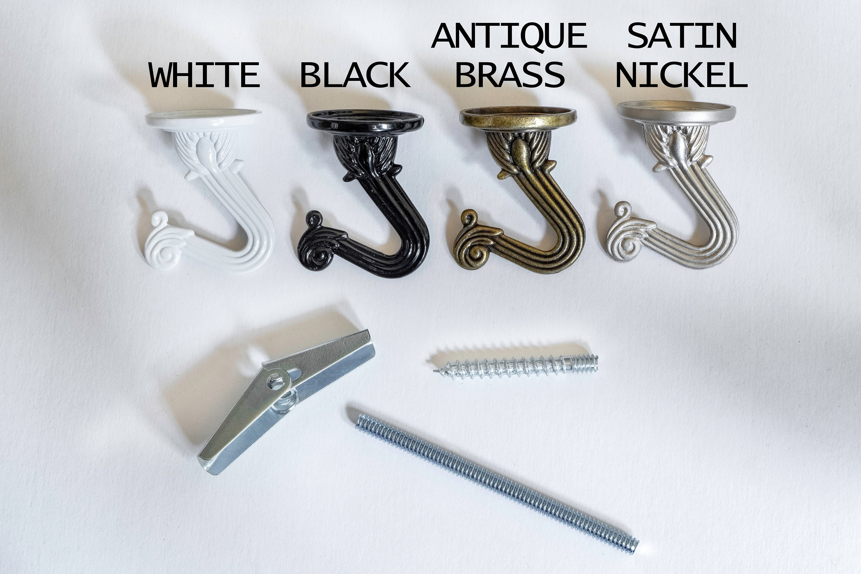 Ceiling Hook for Plant, Plant Hanger Hook, Hanging Planter Ceiling Plant  Hook, Antique Brass Black White Ceiling Hook, Screw & Toggle Bolts - Etsy  Israel