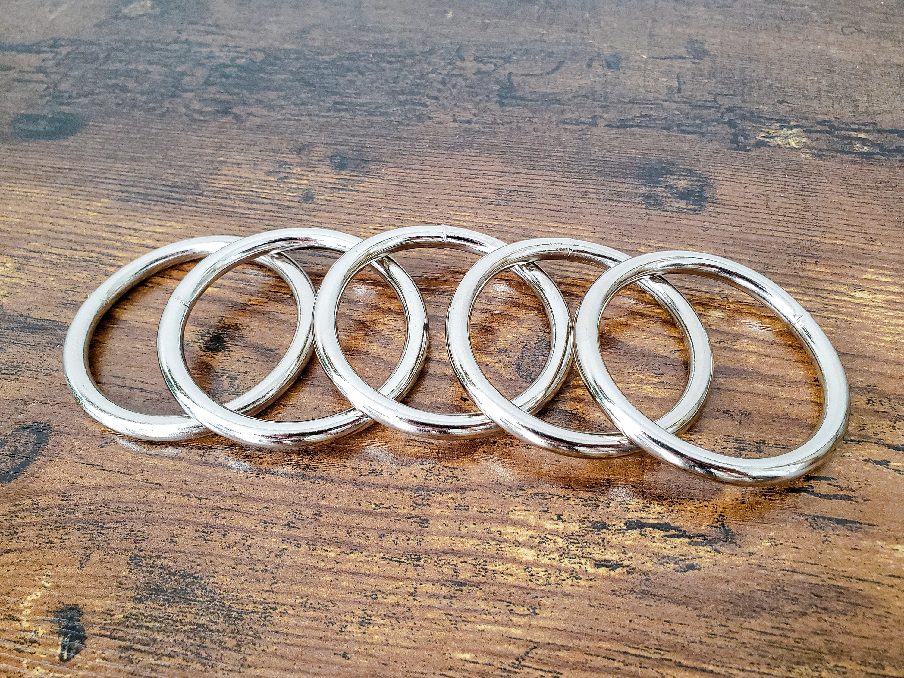 20 cm Macramé Metal Circle Ring
