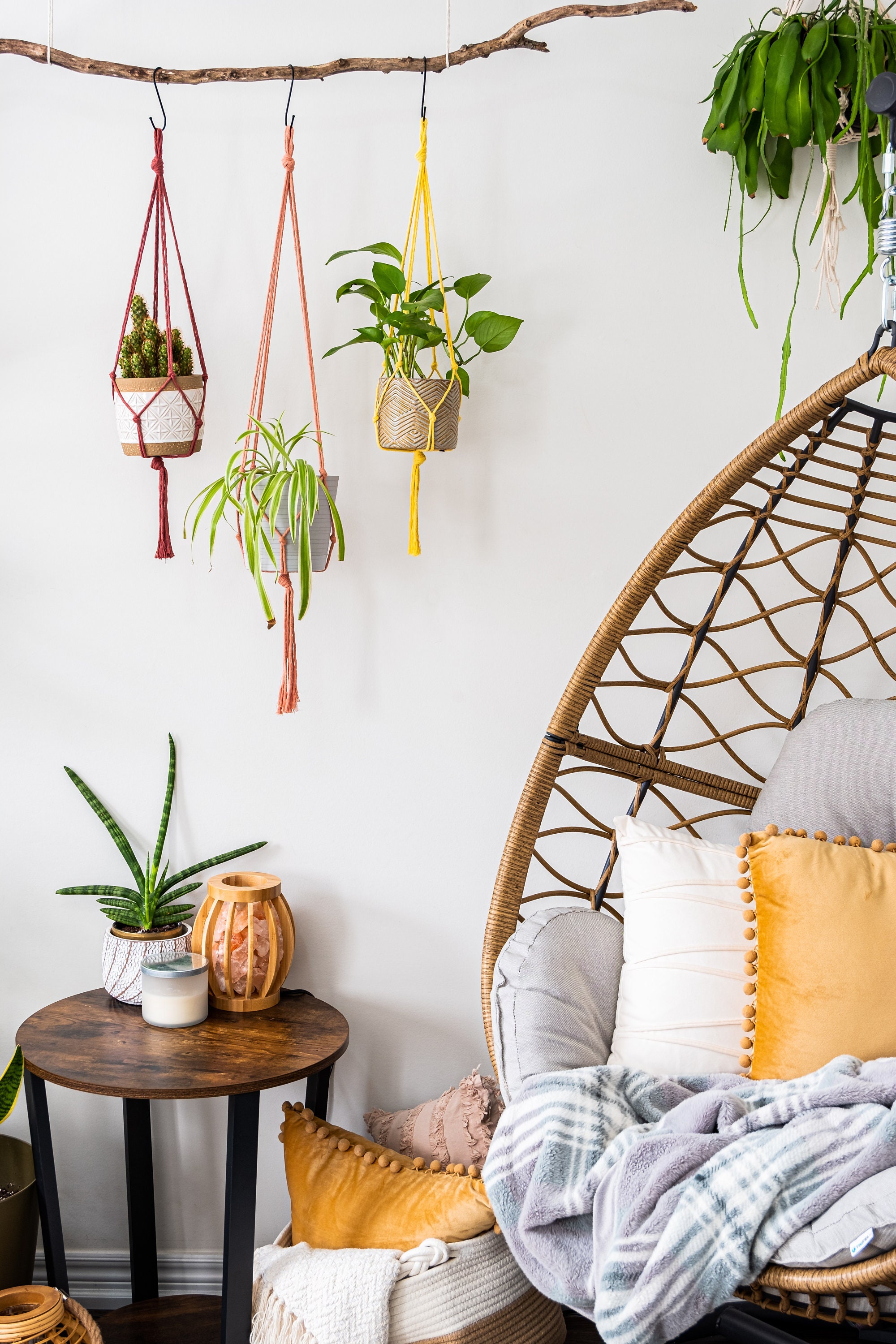 Hanging Planter, Large Small Macrame Plant Hanger Indoor, Houseplant Hanging  Plant Holder, Simple Minimalist, Plant Display Home Decor Ideas - Etsy