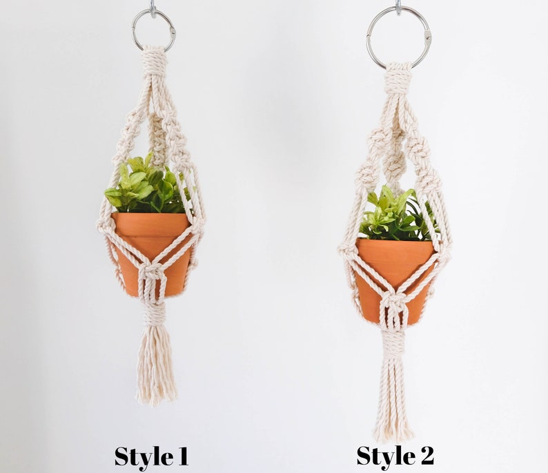 Rear View Mirror Accessories Car Charm Plant Holder Mini Etsy