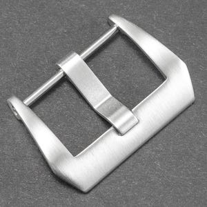 Brushed Screw-in Stainless Steel Buckle for Watch Strap