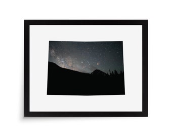 11x14 Colorado Photo Mat – State Wall Art, Housewarming Gift
