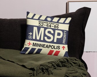クッションカバー VINTAGE - NEW YORK SOUVENIR PILLOW CASE Vintage New York City Souvenir Pillowcase - Etsy