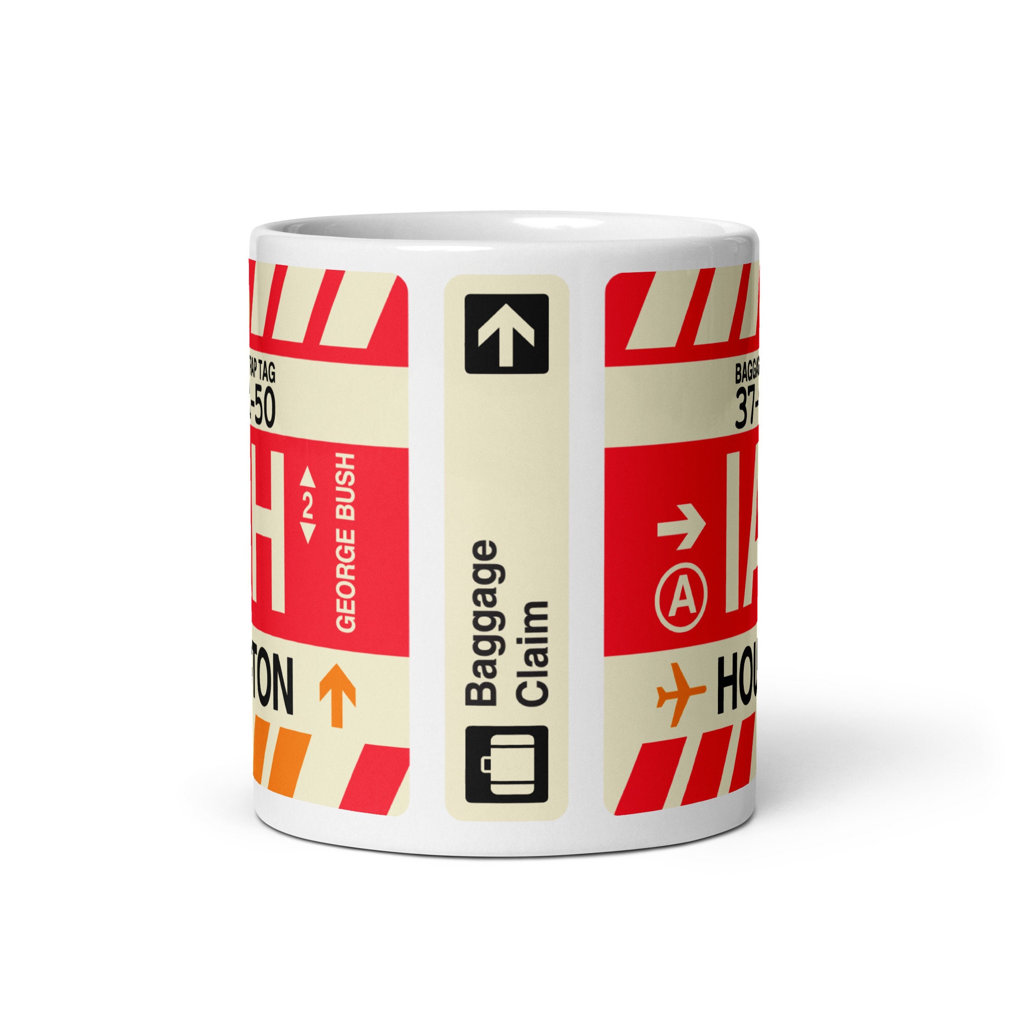 HOUSTON Texas Coffee Mug  IAH Airport Code  Travel Souvenir / Aviation  Gift / Wanderlust Memento / Location Artwork / Vacation Keepsake - Etsy