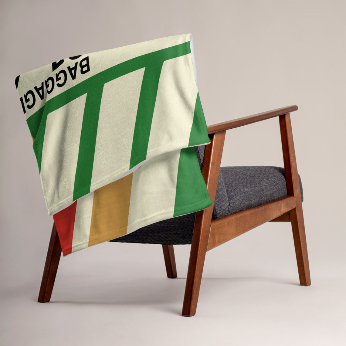 JOHANNESBURG Throw Blanket // JNB Airport Code // South Africa Etsy