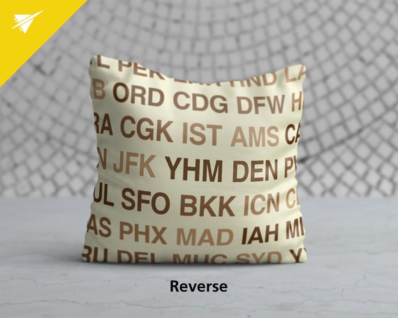 LONDON Throw Pillow LHR Airport Code LHR Throw Pillow London Airport Tag LHR