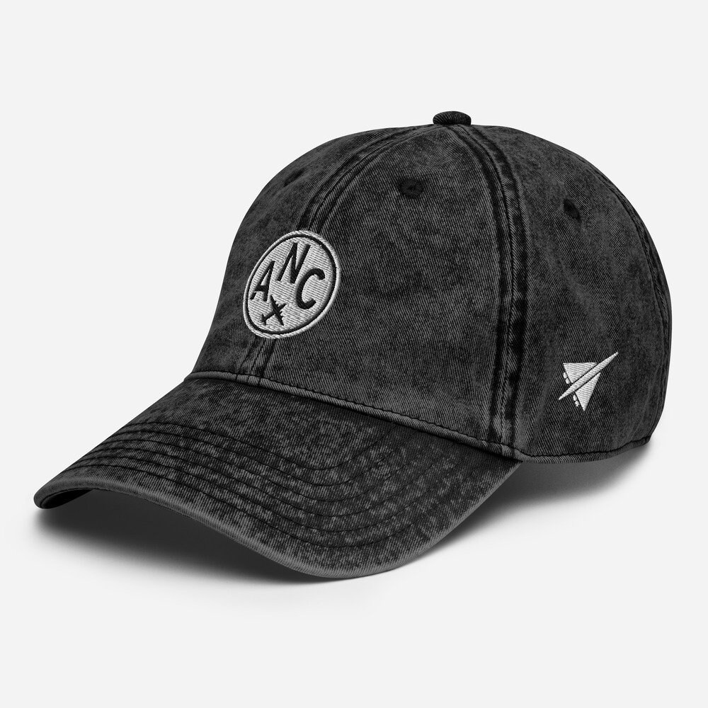 anchorage-cotton-twill-cap-anc-airport-code-alaska-etsy