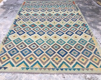 Modern Kelim Teppich Etsy