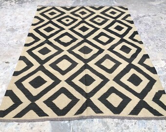 Modern Kelim Teppich Etsy