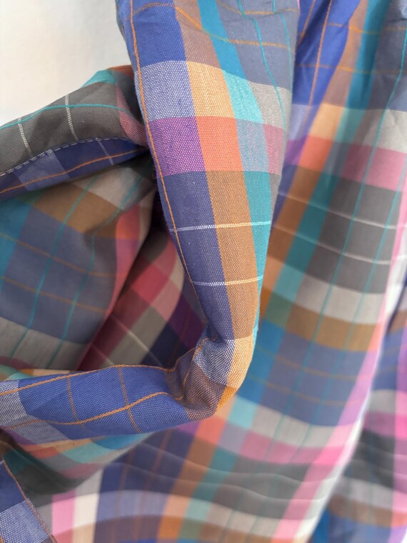 Vintage Plaid Romper, Purple Plaid Dream Girl Rom… - image 10