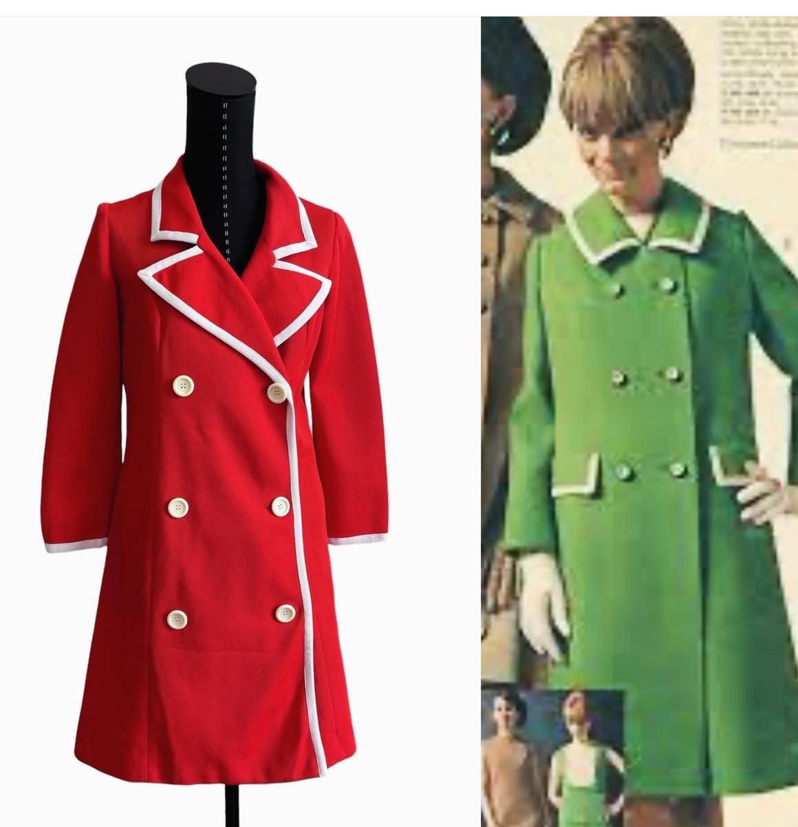 1960s Coat - Etsy