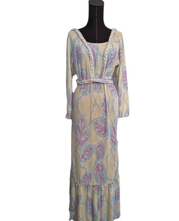 1970s Mary McFadden Fortuny Pleated Dress, Mary M… - image 4