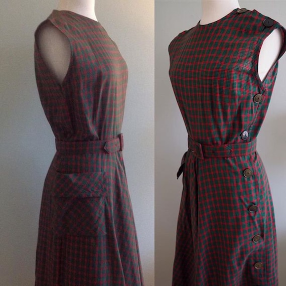 Vintage 1950s Jerry Gilden Dress, 50s Vintage Slee